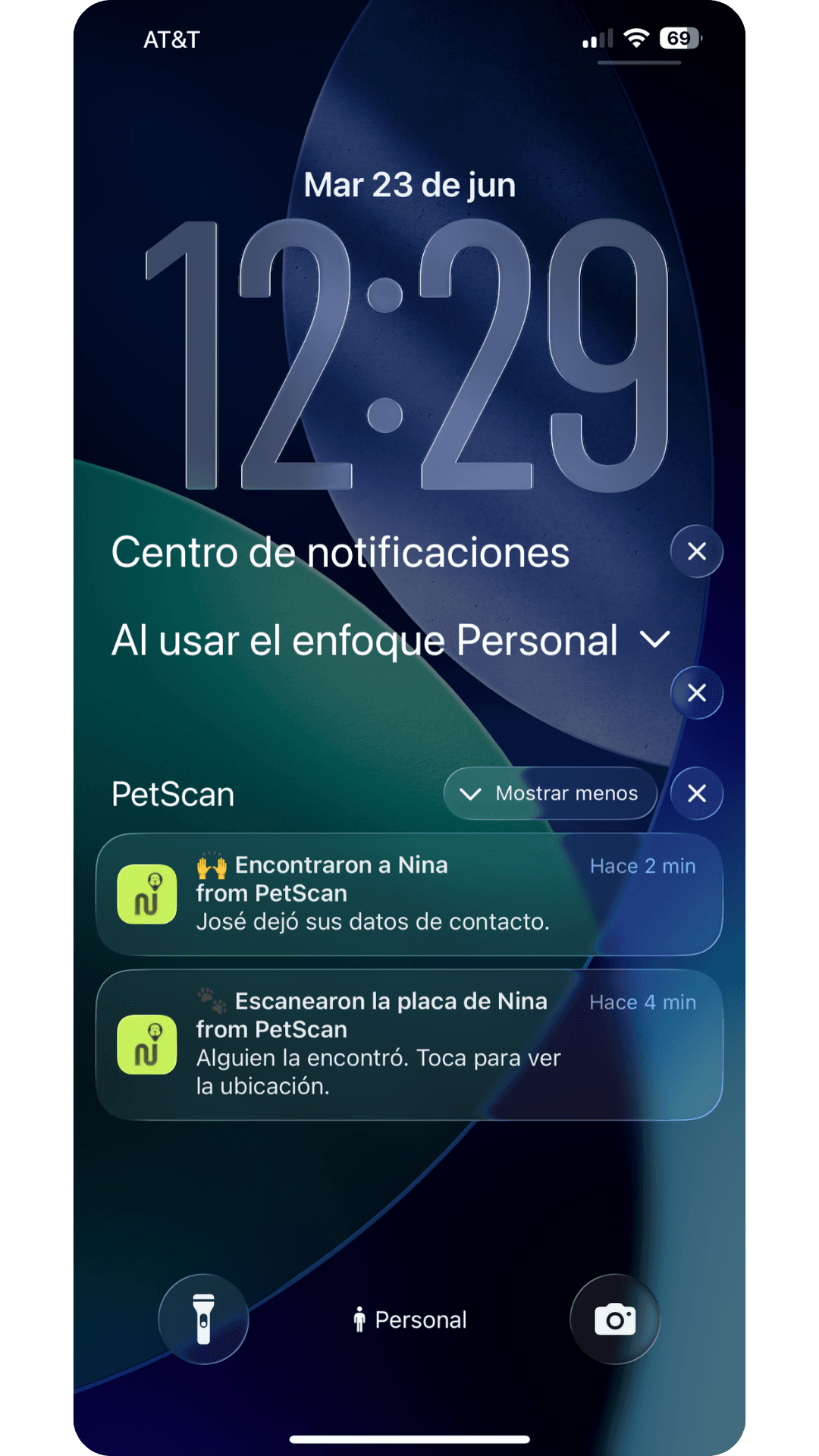 Te avisamos al instante, con la ubicación